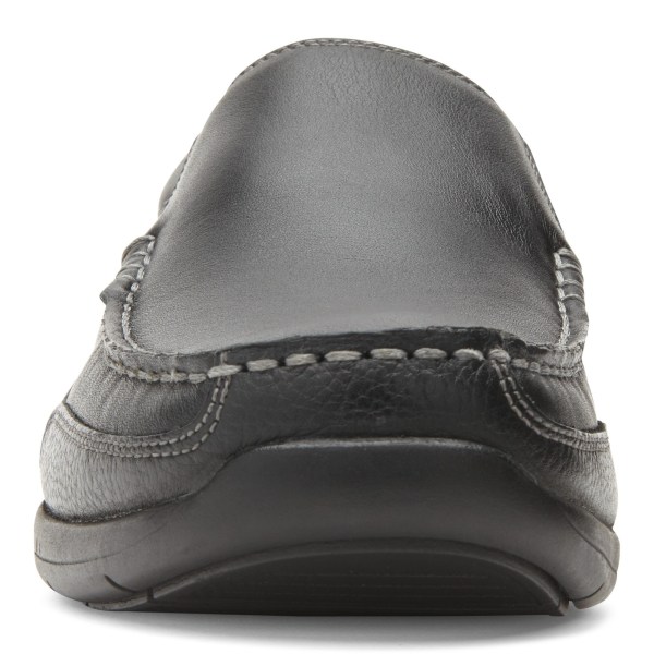 Vionic Loafers Ireland - Preston Slip on Loafer Black - Mens Shoes On Sale | HVPTL-6142